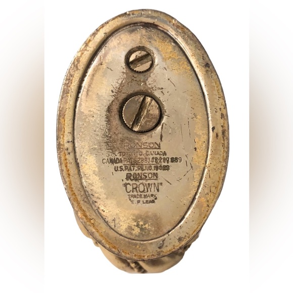 ANTIQUE RONSON CIGARETTE LIGHTERS Lot of 3 - Picture 8 of 8